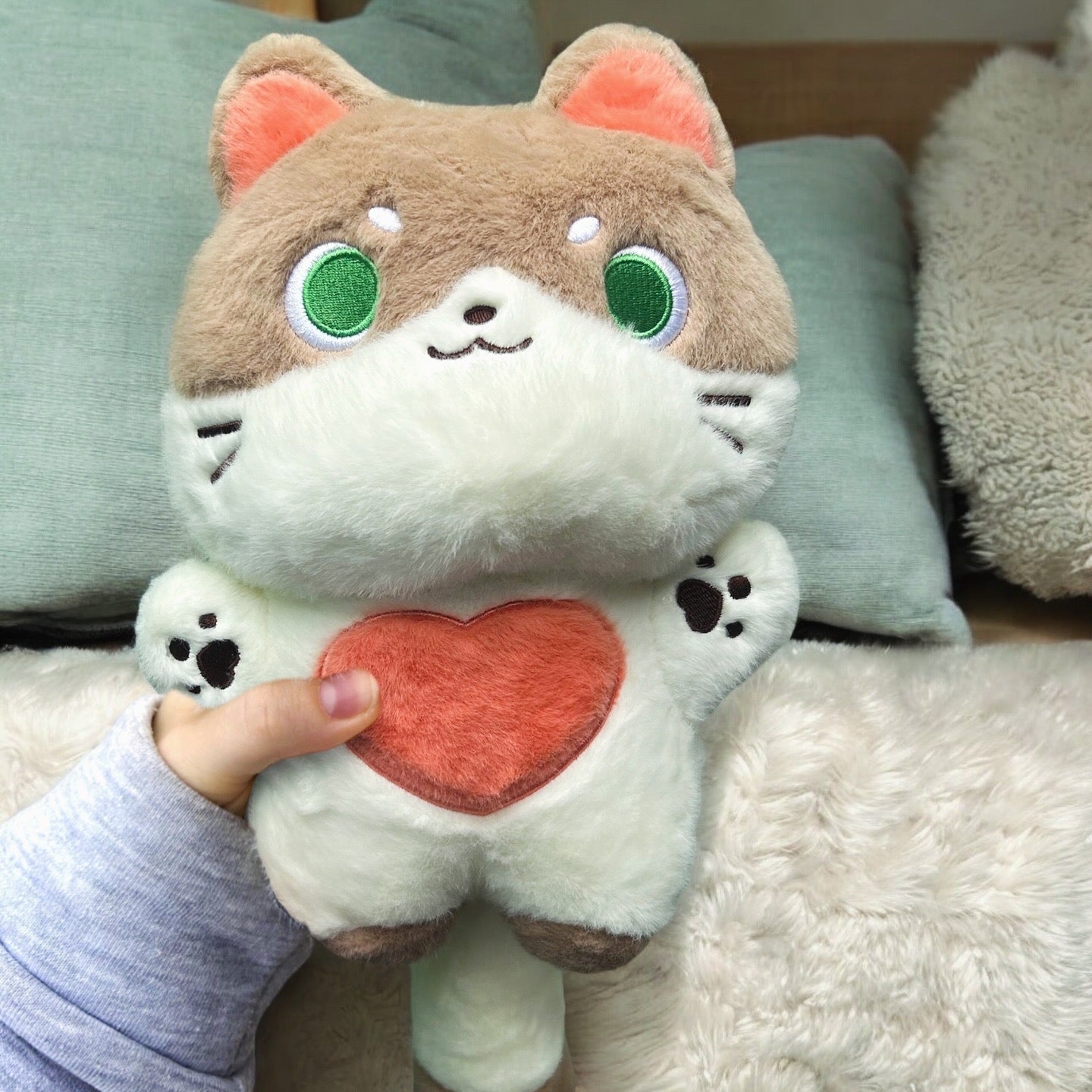 Peluche de gatito 33 cm