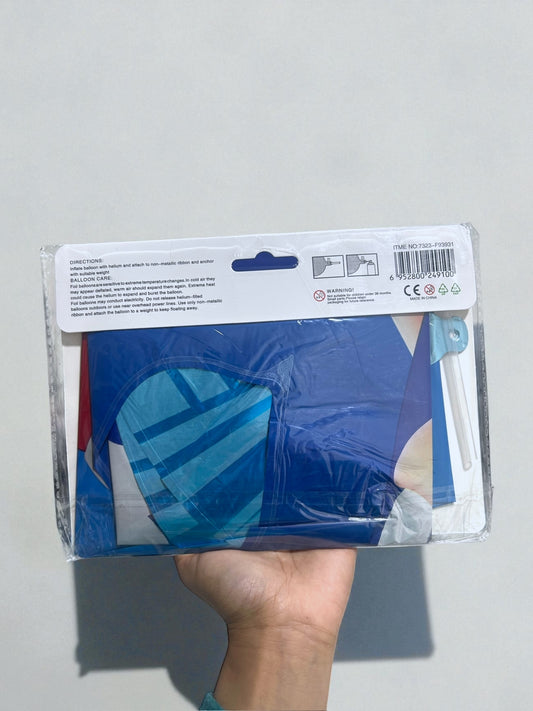 Set de 5 globos metálicos de Sonic