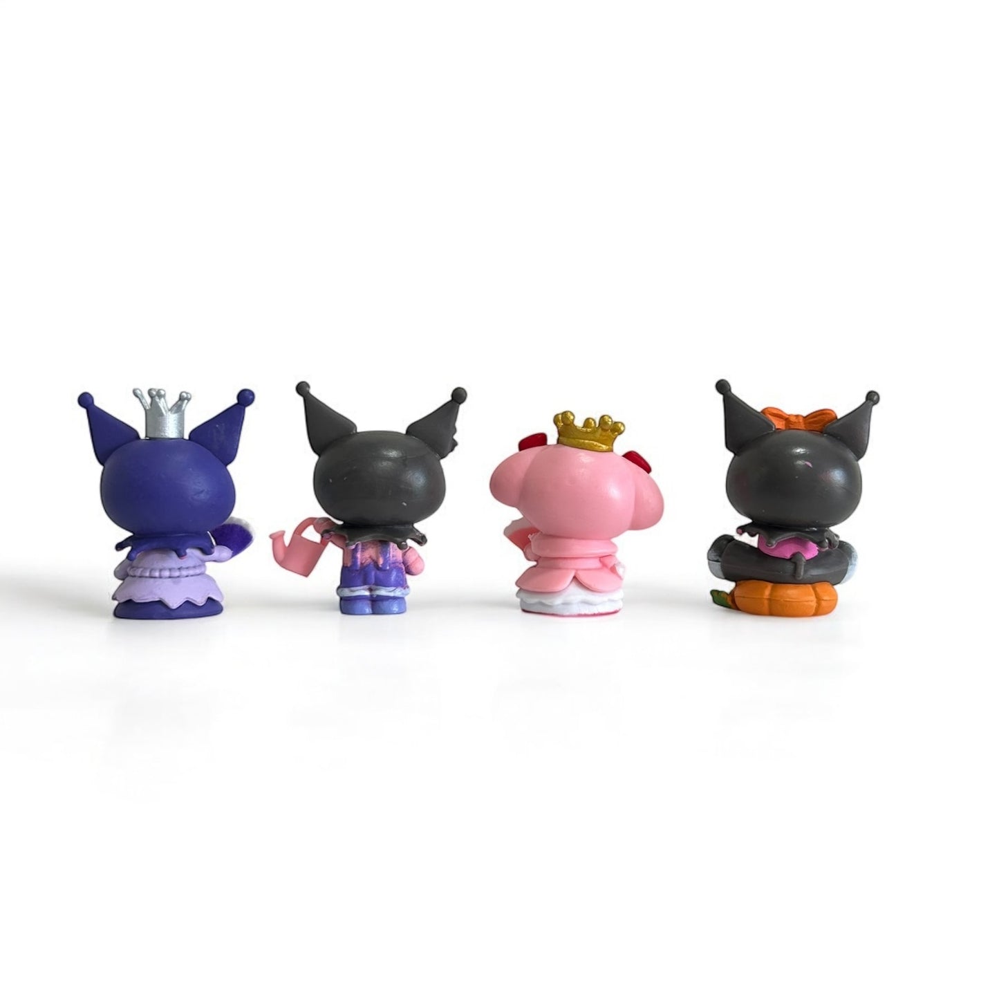 Set de 4 figuras Kuromi y My Melody 4-5 cm