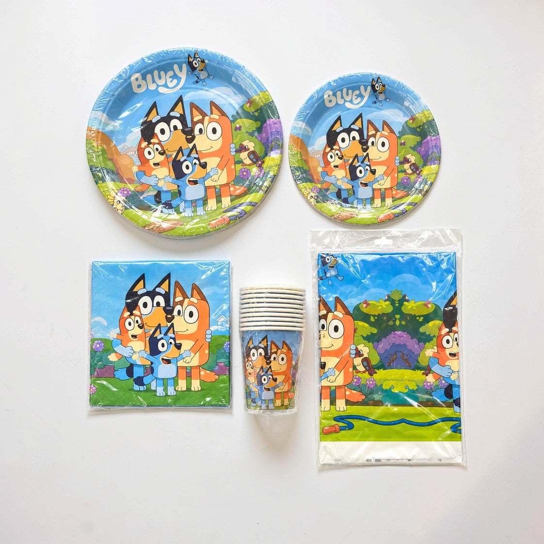 Set de fiesta Bluey 51 piezas