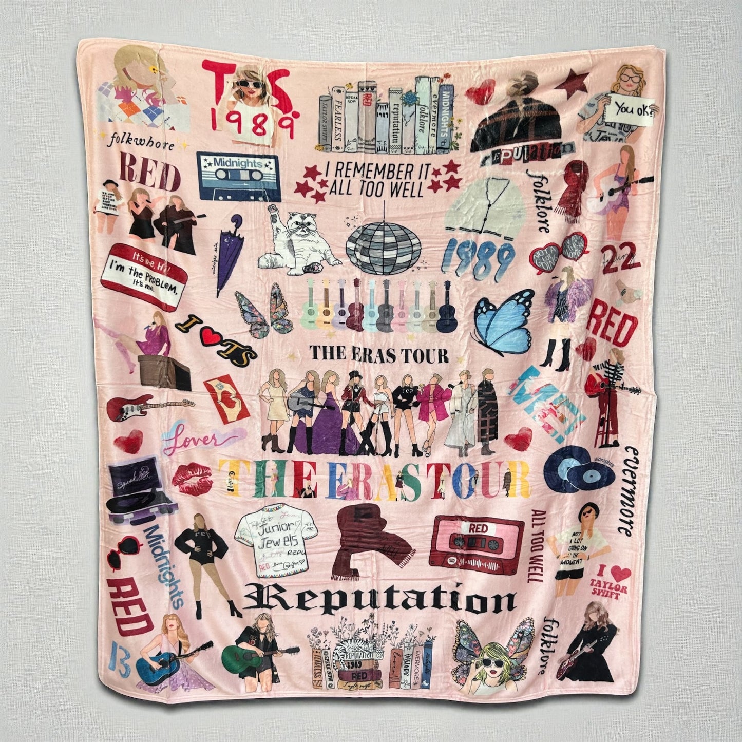 Cobija de Taylor Swift 130 cm x 150 cm