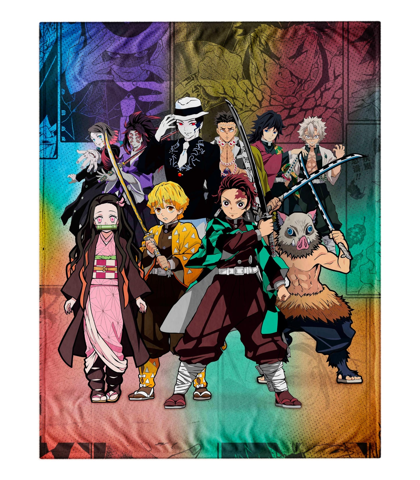 Cobija Kimetsu no Yaiba 150 cm x 130 cm