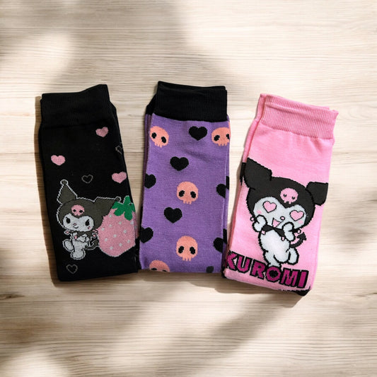 Medias Kuromi unitalla 35-38