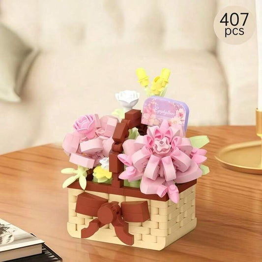 Set de bloques para armar de Epiphyllum (407 piezas)