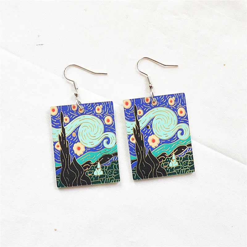 Aretes Van Gogh