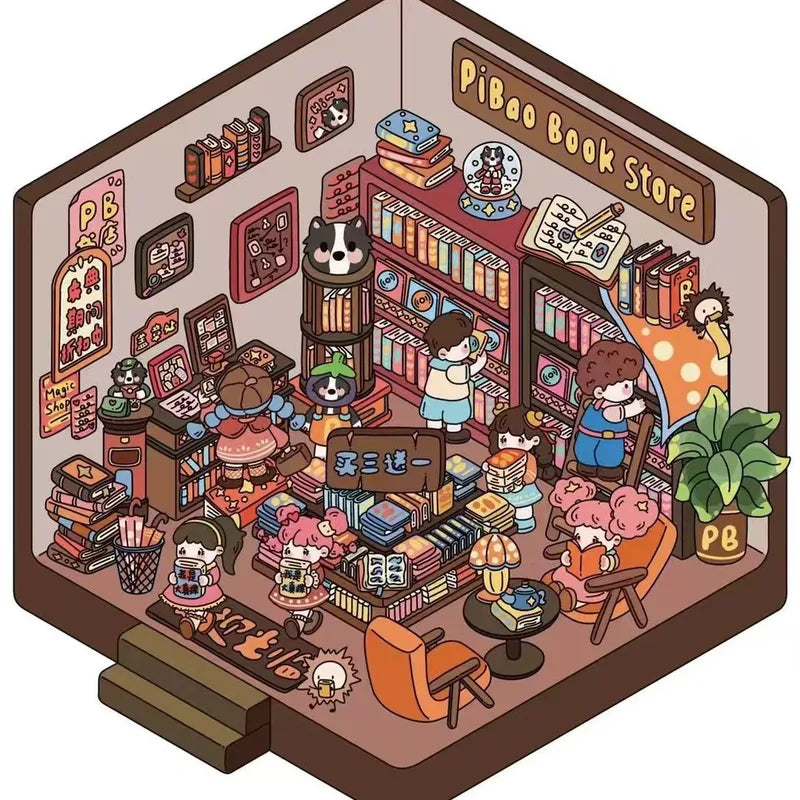Set de stickers para diseñar espacios - 4 espacios