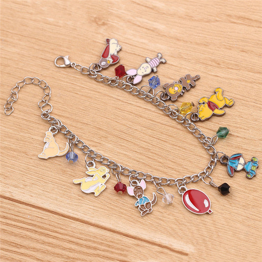 Pulsera dijes Winnie Pooh