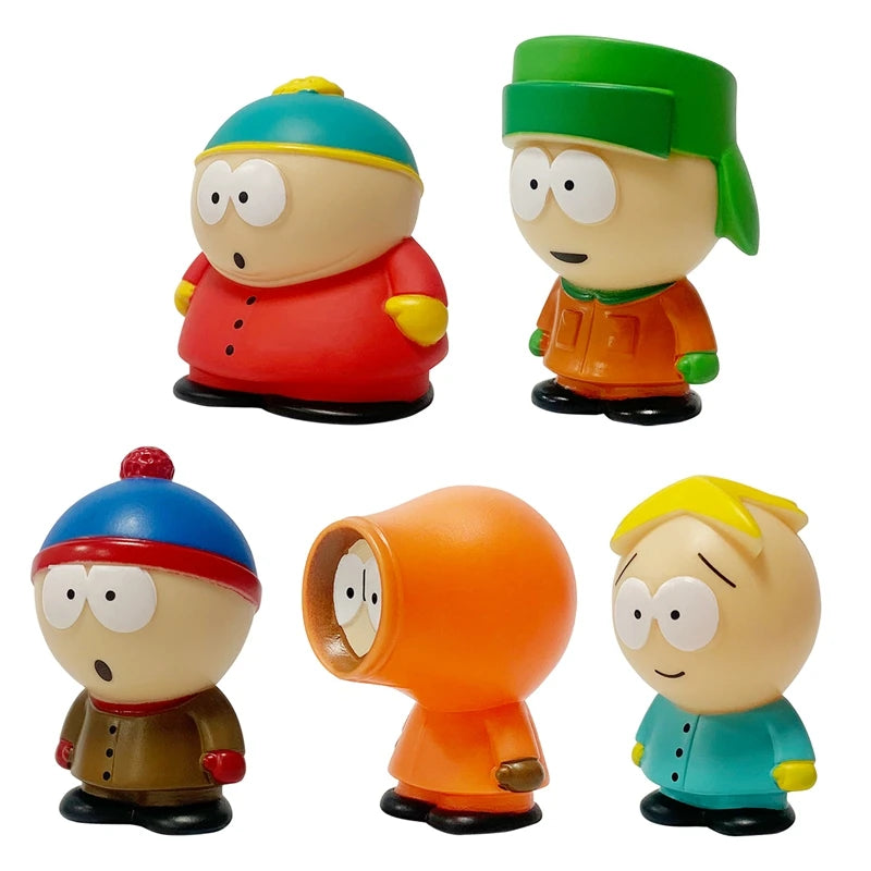 Set de 5 figuras South Park 5-7 cm