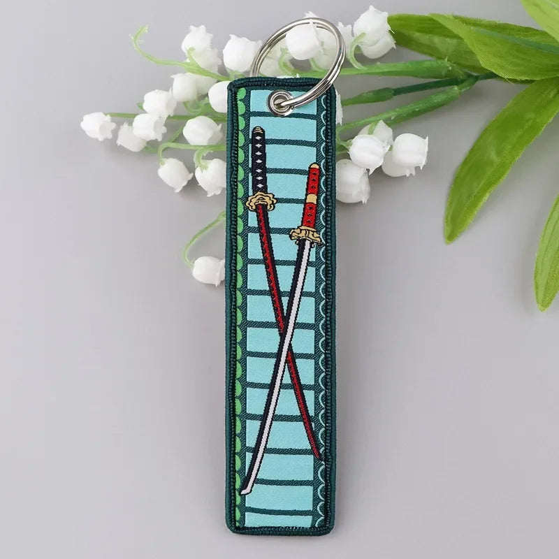 Llavero tejido Zoro One Piece