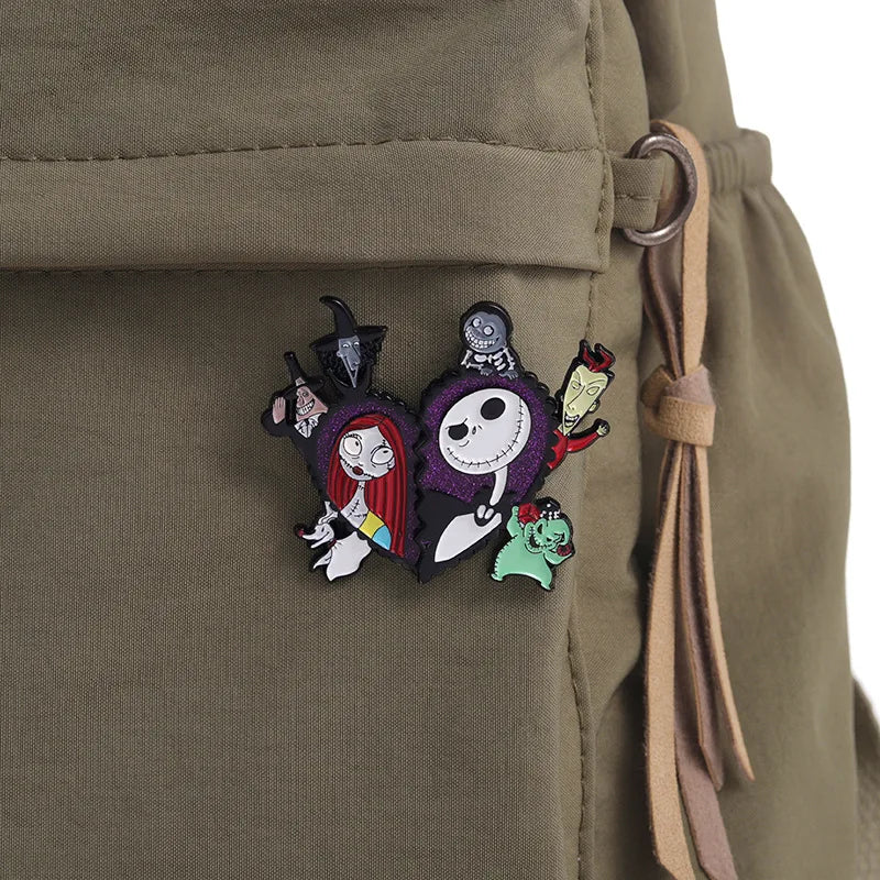 Set de pines Jack y Sally