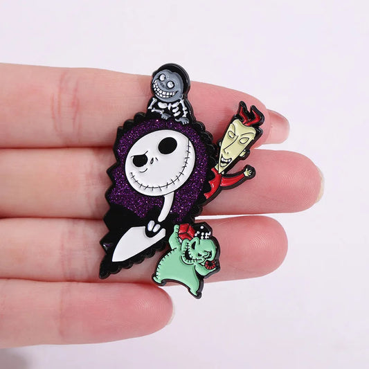 Set de pines Jack y Sally