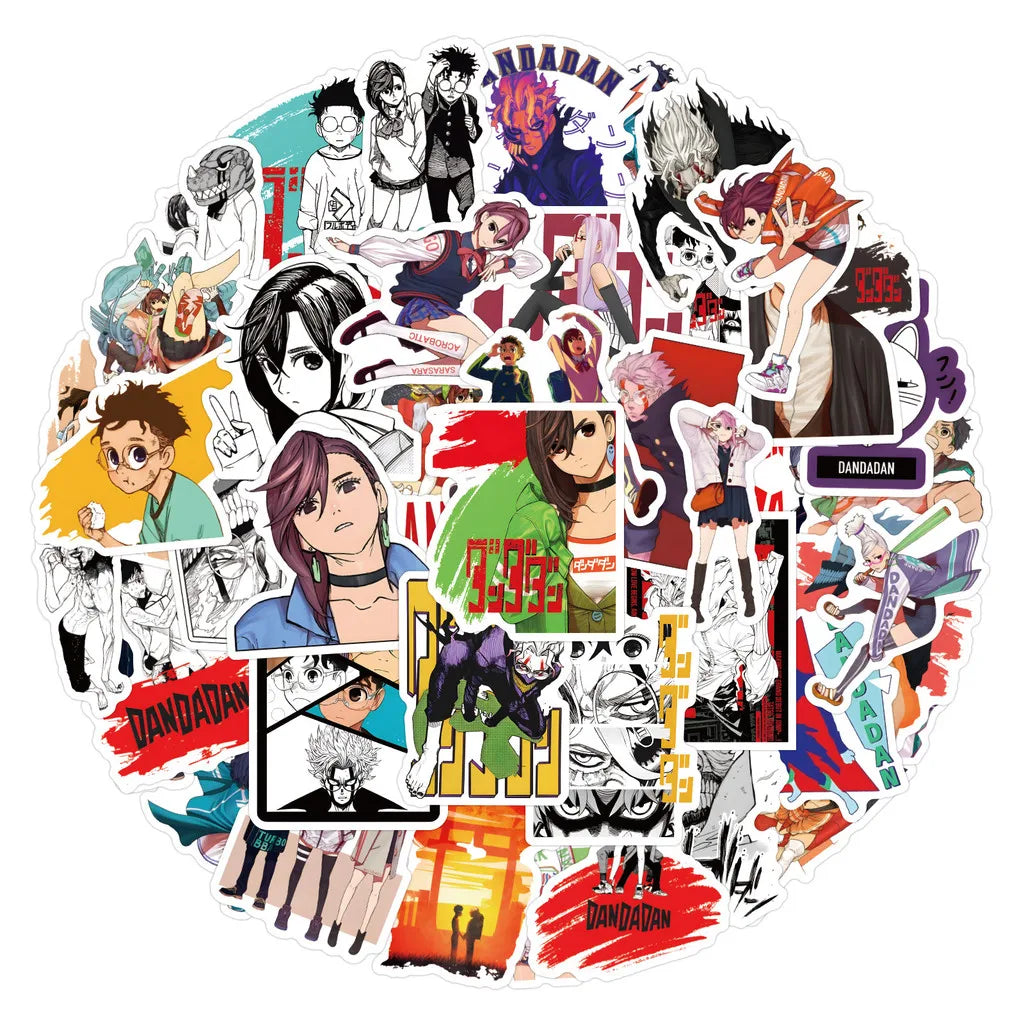 Set de 50 stickers Dan Da Dan