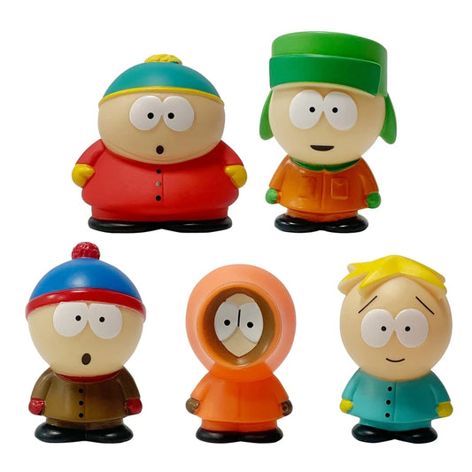 Set de 5 figuras South Park 5-7 cm