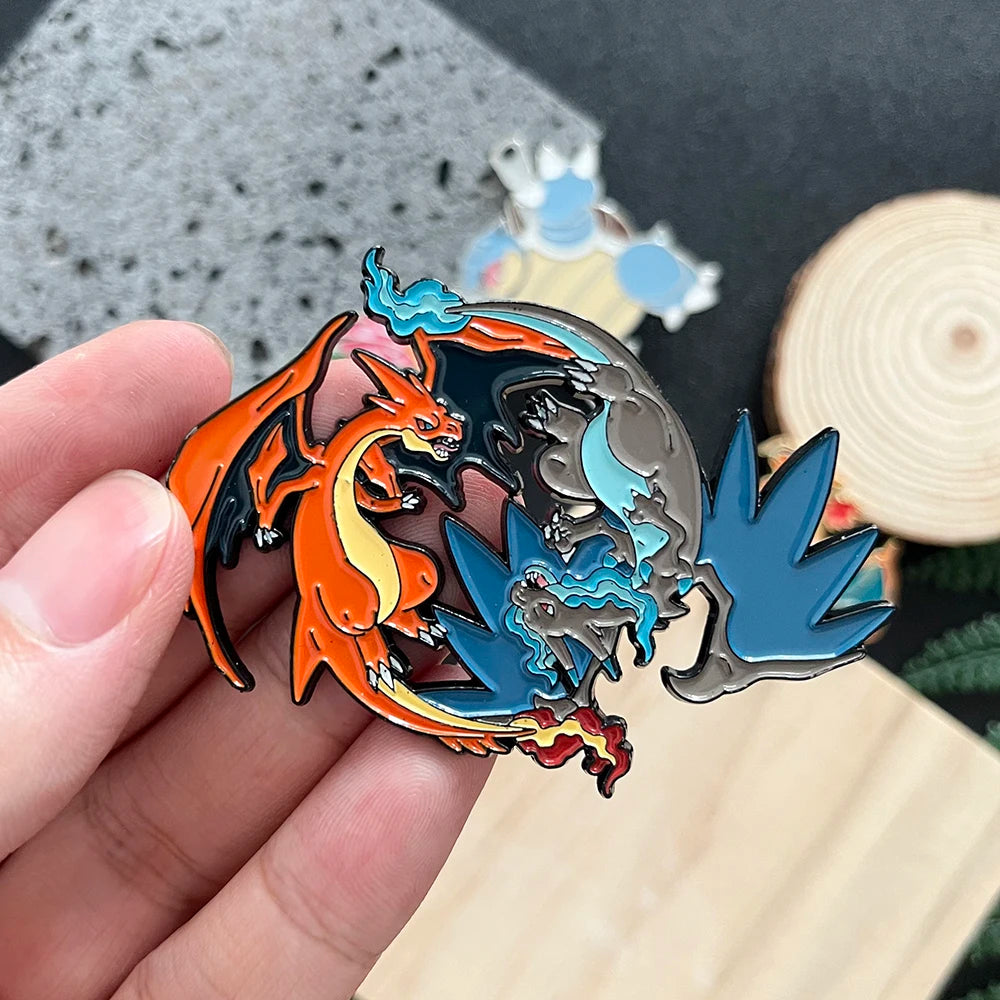 Pin de Charizard y Mega Charizard X