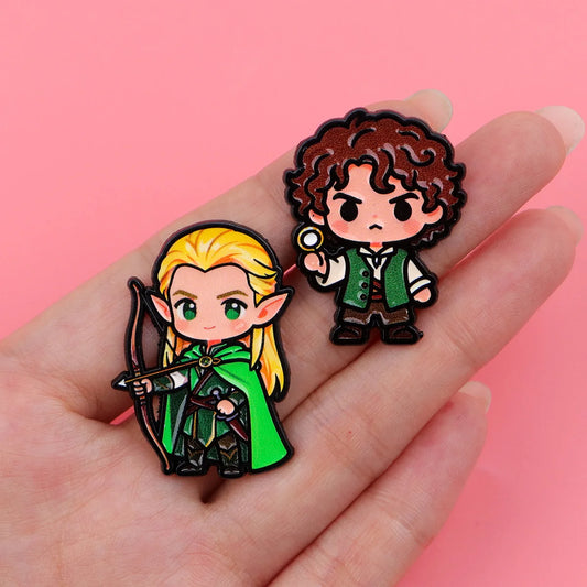 Set de 5 pines Señor de los Anillos