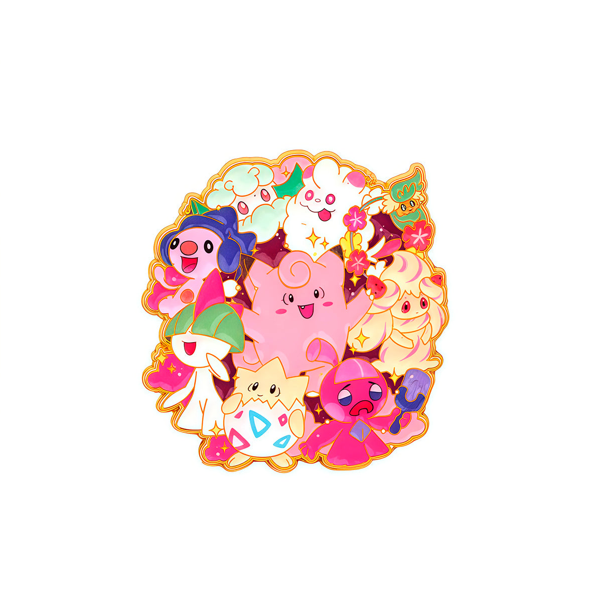 Pin Pokémon — Tipo Hada