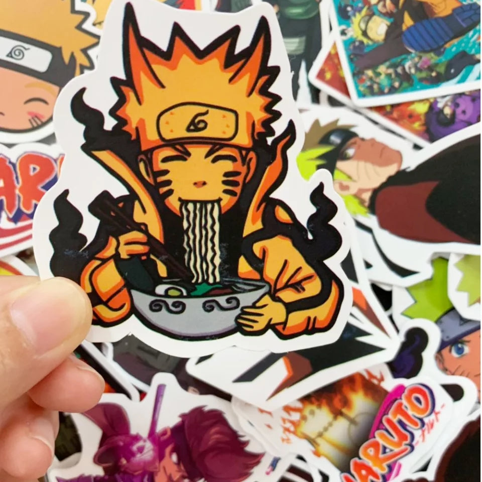 Set de 50 stickers Naruto