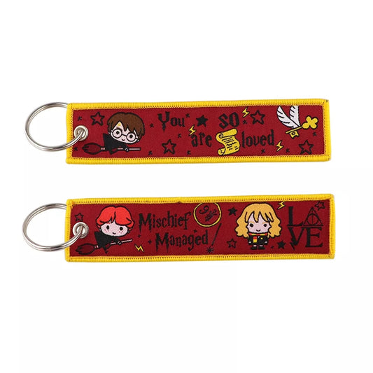 Llavero tejido Harry Potter