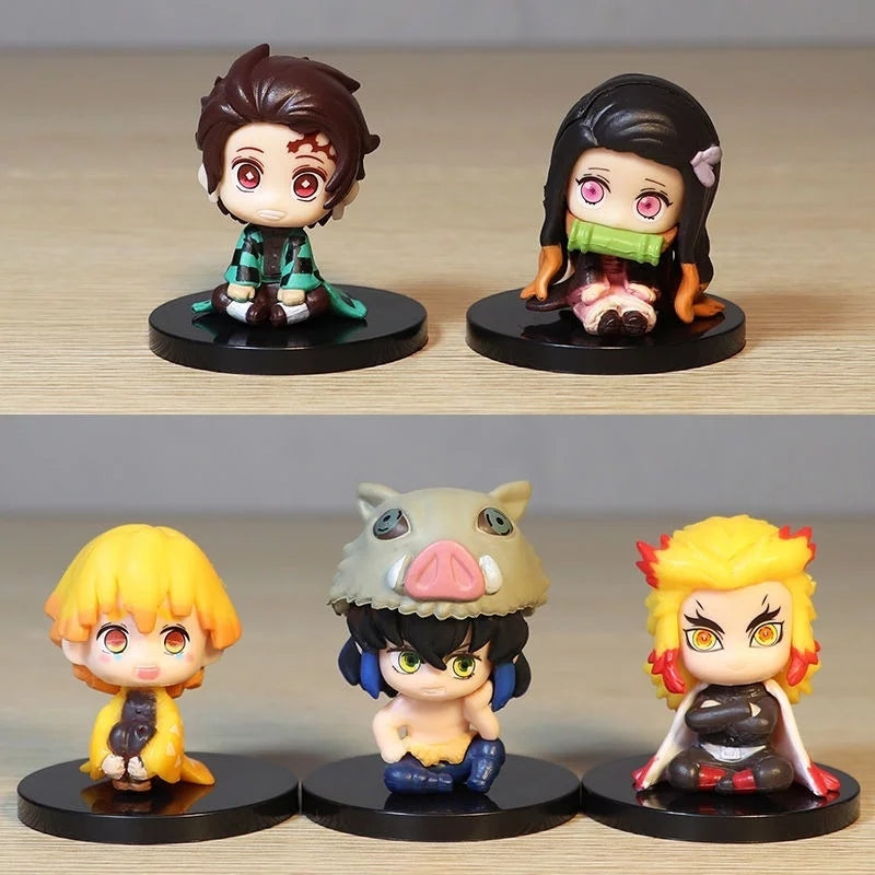 Set de figuras Kimetsu no Yaiba