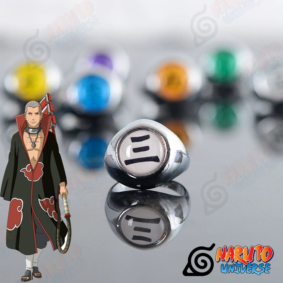 Anillo Akatsuki Hidan