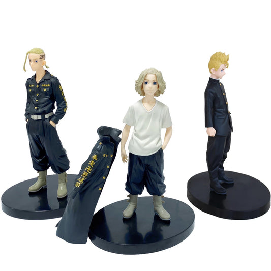 Set de 3 figuras Tokyo Revengers 16 cm