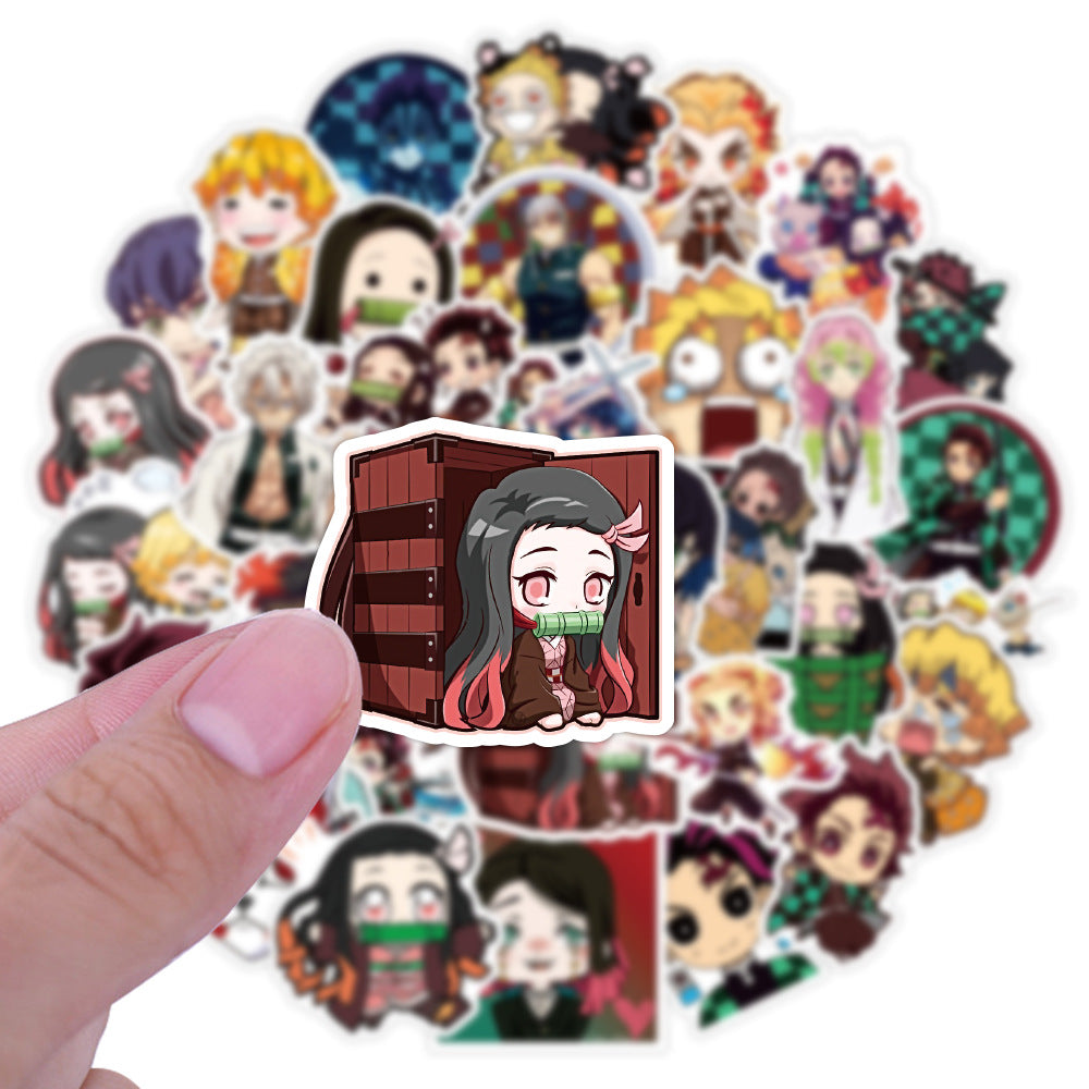 Set de 50 stickers Kimetsu no Yaiba