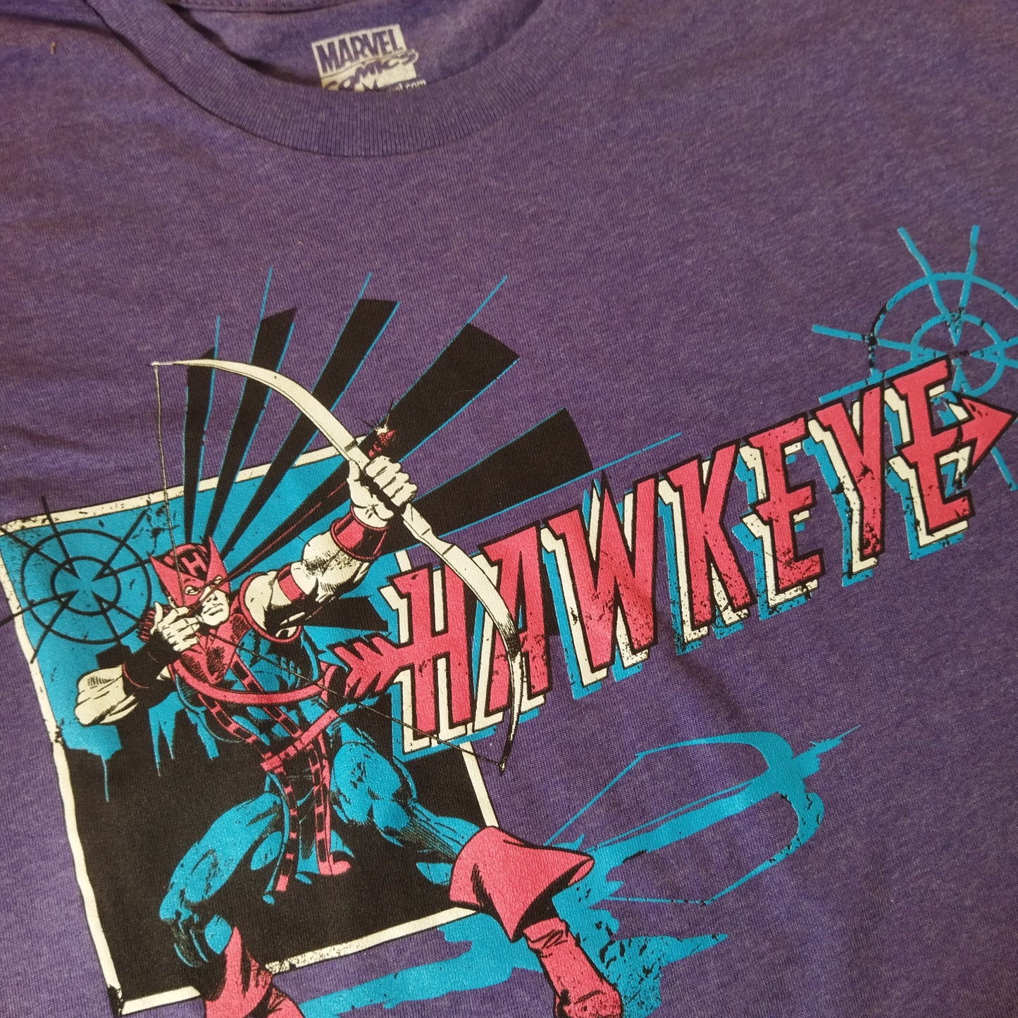 Camisa licenciada Hawkeye talla S unisex