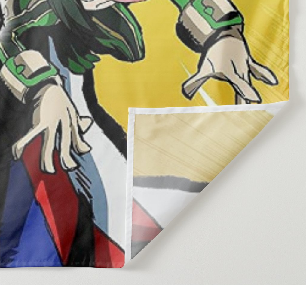 Tapiz de tela My Hero Academia 140 cm x 40 cm