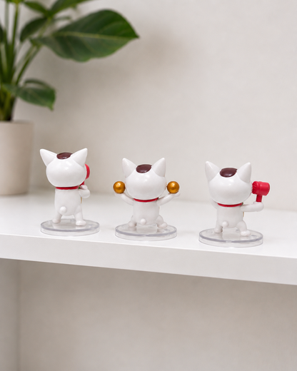 Set de 3 figuras Turbo Granny Dan Da Dan