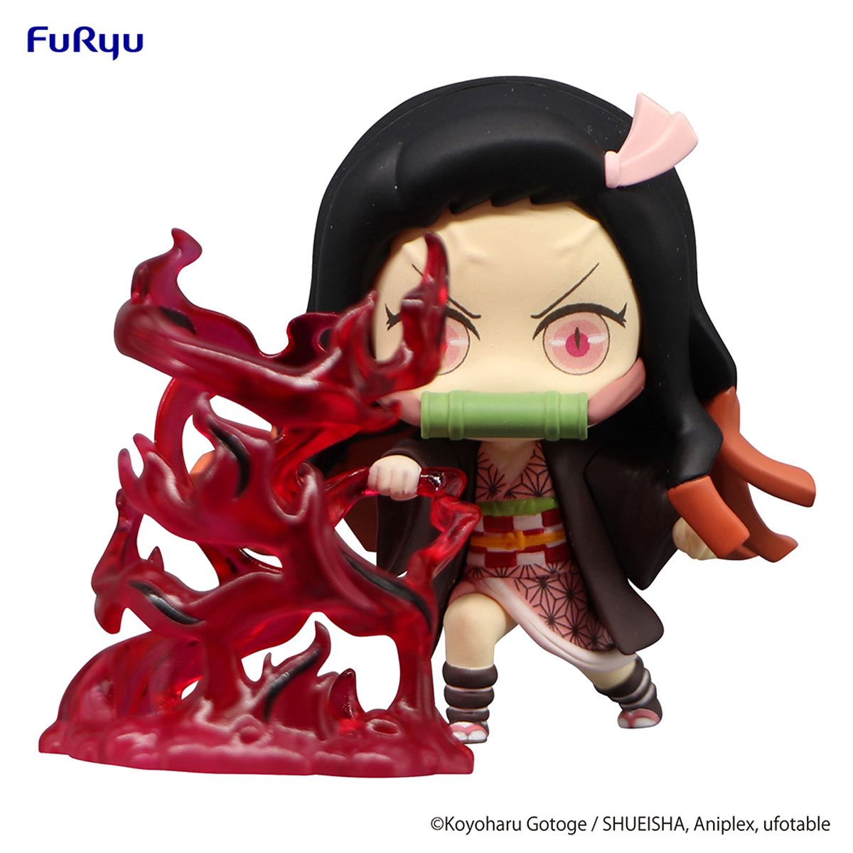 Figura original sujetadora de Nezuko Kamado de Demon Slayer 7 cm