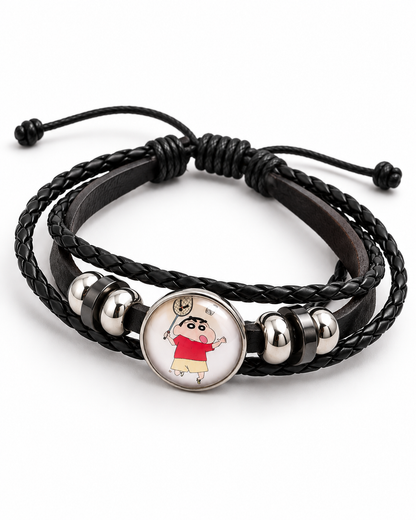 Pulsera ajustable de Shin-Chan