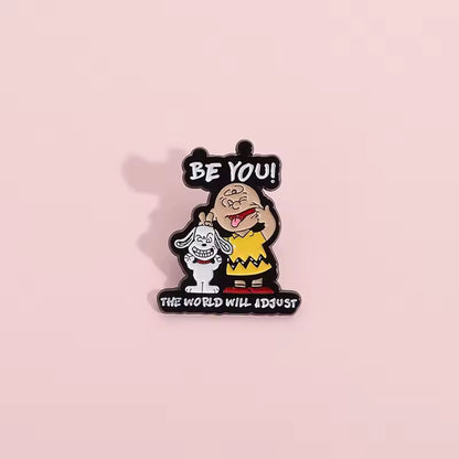 Pin Snoopy y Charlie Brown