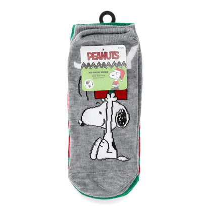Set de 3 calcetas navideñas Snoopy originales