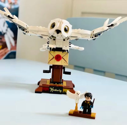 Set de bloques para armar de Harry Potter Hedwig 630 pcs