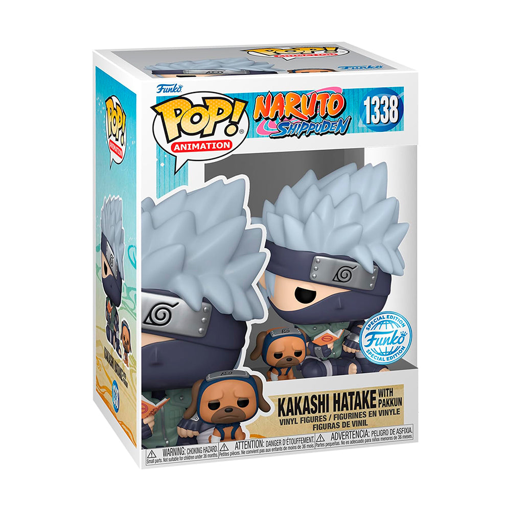 Funko Pop! Kakashi Hatake con Pakkun (Naruto Shippuden) Edición Especial