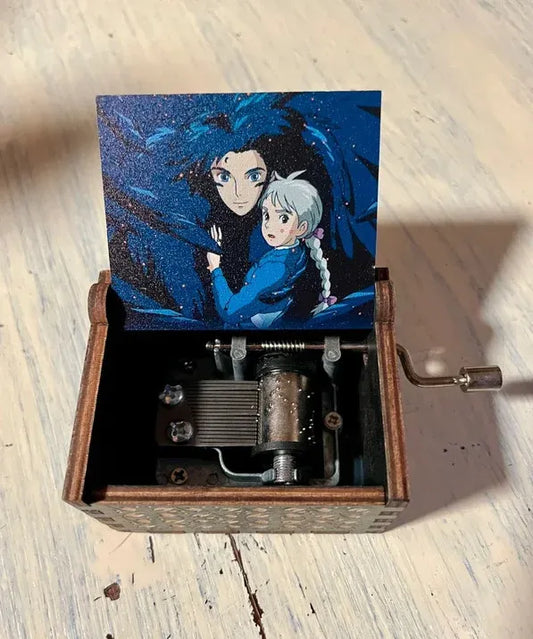 Cajita musical manual del Castillo Ambulante