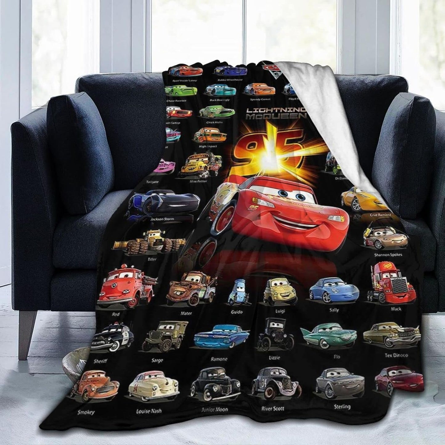 Cobija de Cars 130 x 100 cm