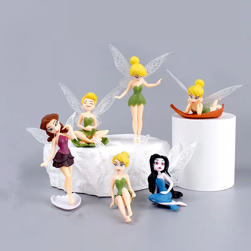 Set de 6 figuras de Campanita