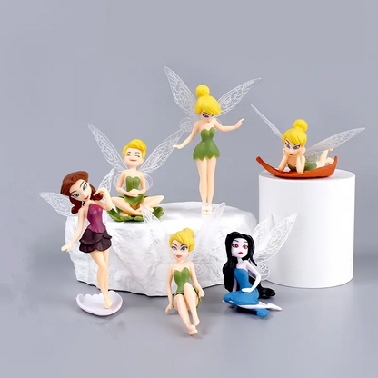 Set de 6 figuras de Campanita