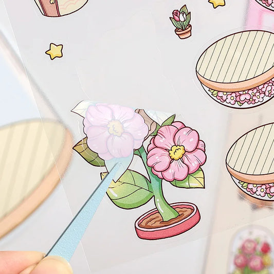 Set de stickers para diseñar espacios - 4 espacios