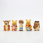 Set de 5 figuras Winnie Pooh 5-6 cm