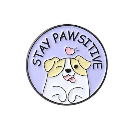 Pin Stay Pawsitive