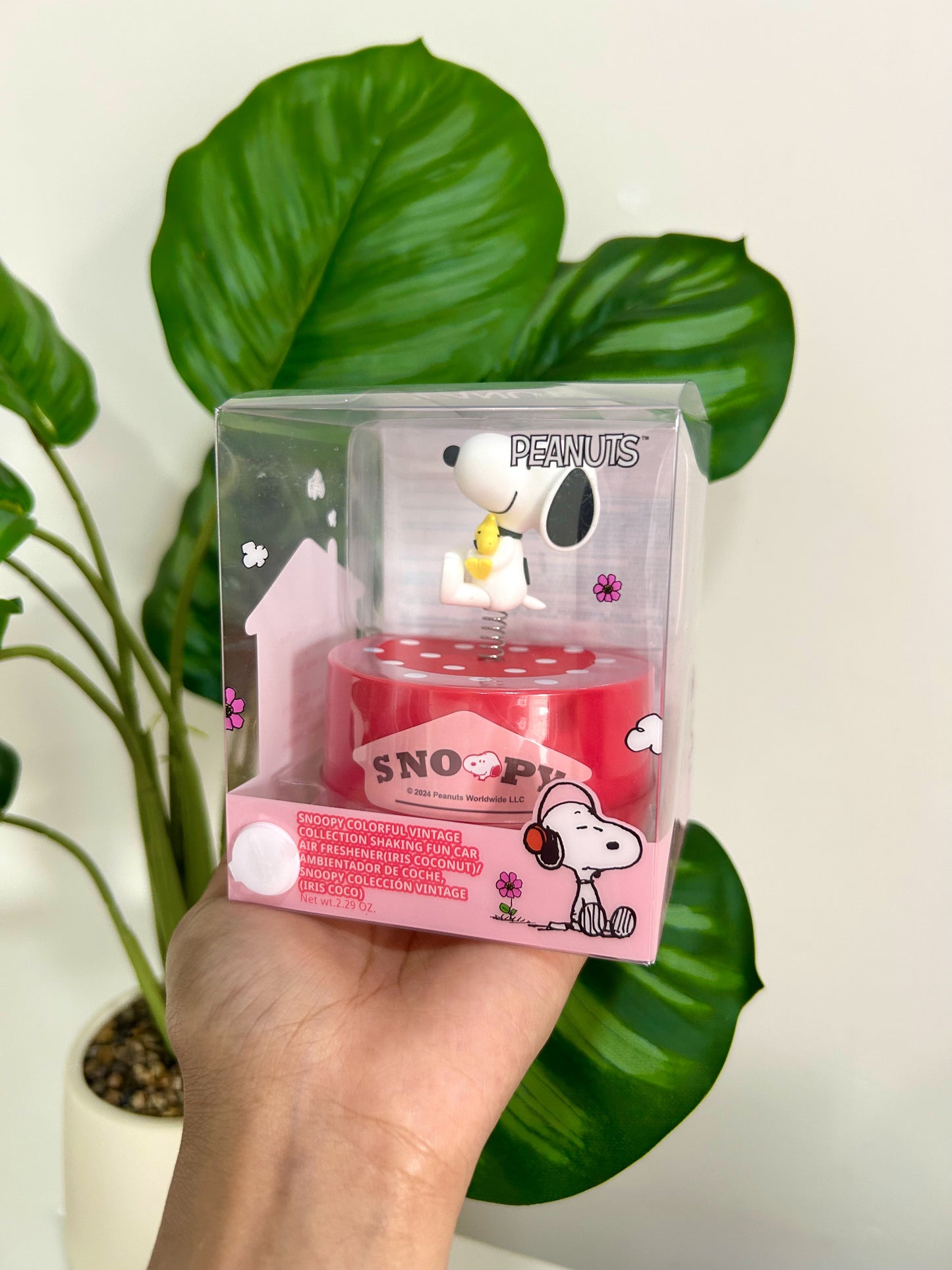 Aromatizante original Snoopy bobblehead coco