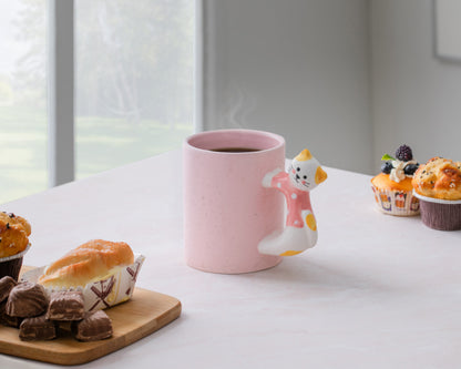 Taza cerámica gatito