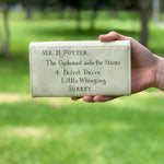 Billetera carta Hogwarts Harry Potter