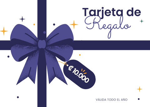 Tarjeta de regalo ₡10.000