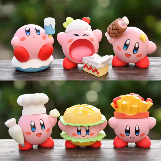 Set de 6 figuras de Kirby