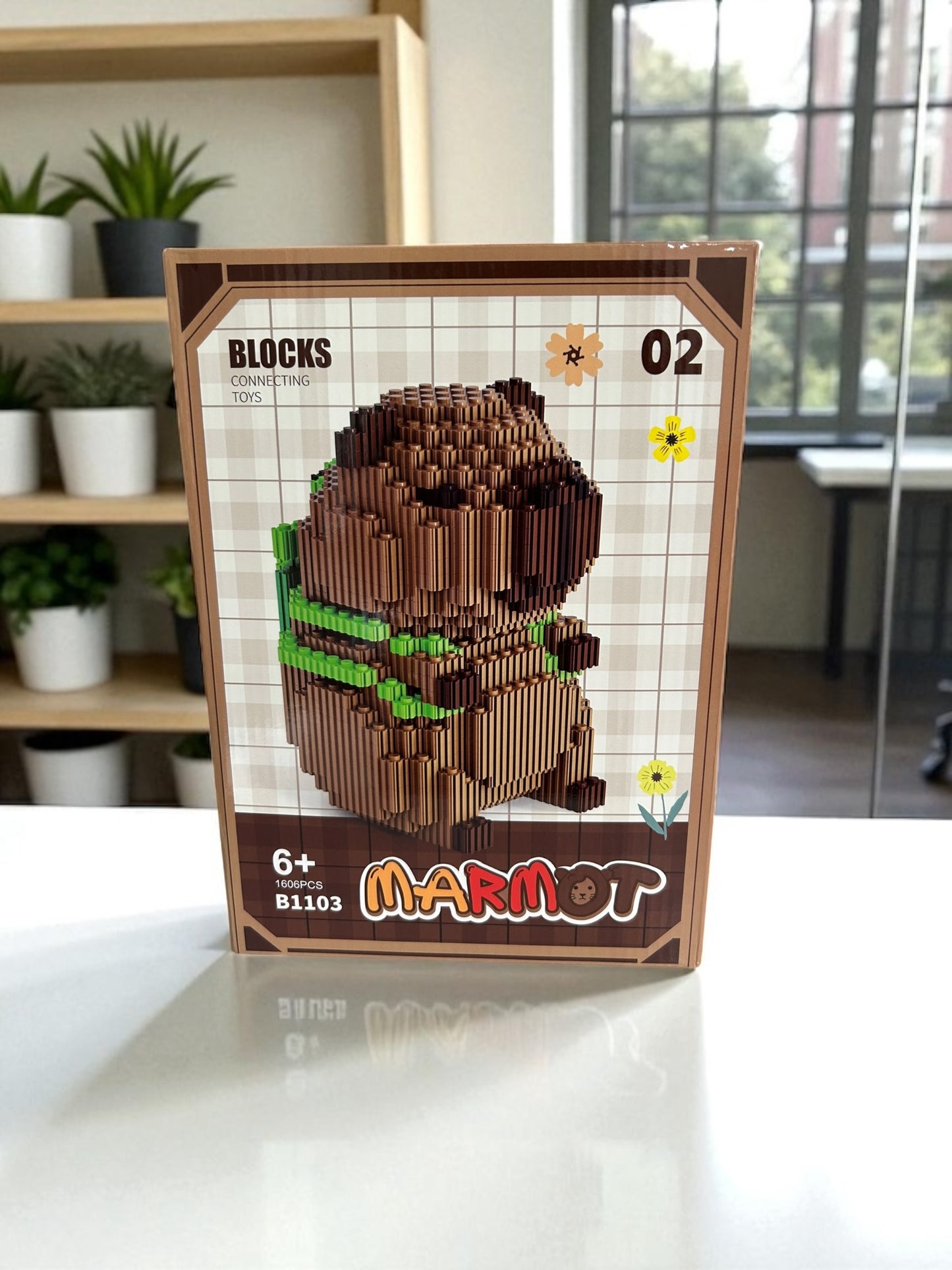 Set de bloques para armar Capibara 1606 pcs