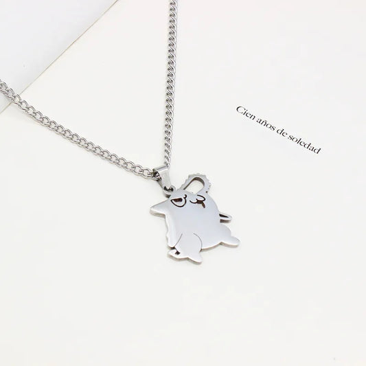 Collar Pochita en acero inoxidable