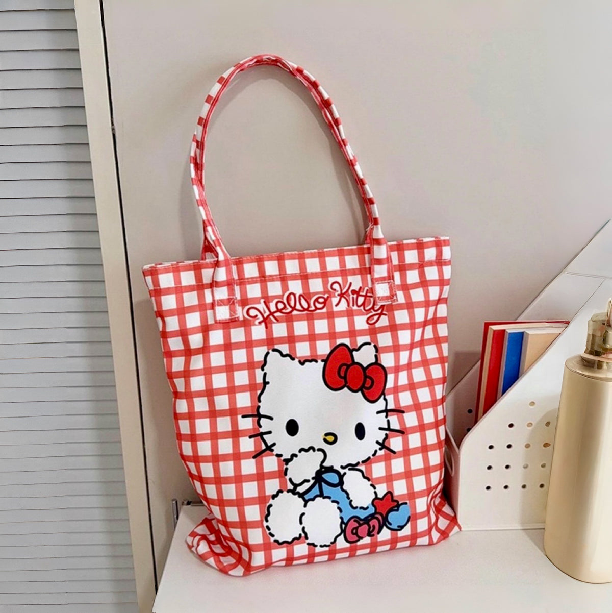 Tote bag de Hello Kitty con zipper